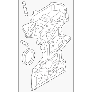 Timing Cover - Mazda (ZJ38-10-500)