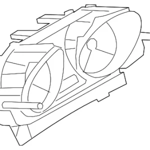 Cluster Assembly - Mazda (CG40-55-471B)