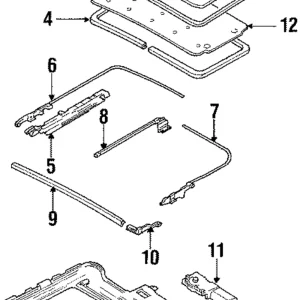 Cable - Mazda (FB03-69-866)