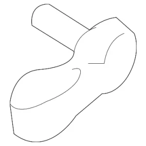 Outlet Duct Link - Mazda (CE49-61-J30)