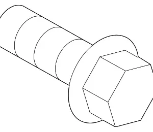 Side Impact Sens Bolt - Mazda (D09H-57-811)
