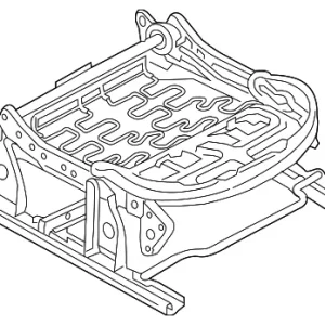 Seat Frame - Mazda (TK79-88-AA0A)