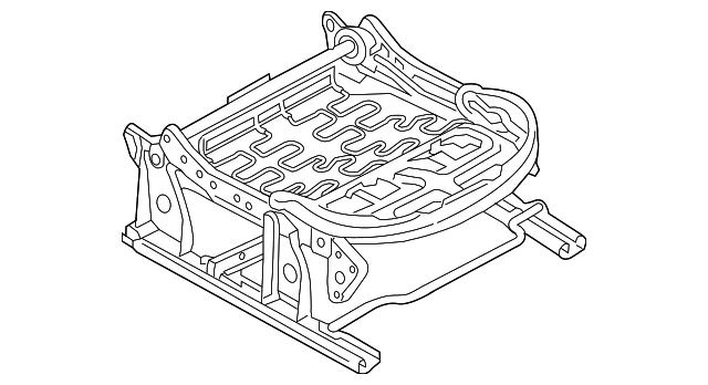 Seat Frame - Mazda (TN40-88-AA0)