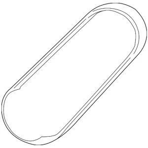 Power Steering Belt - Mazda (ZL01-15-907)