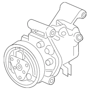A/C Compressor - Mazda (NA6W-61-450)