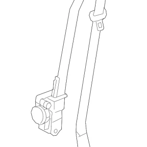 Belt & Retractor - Mazda (TKY8-57-L30-75)