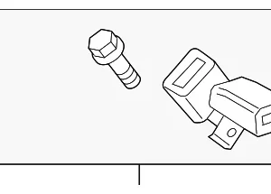 Buckle - Mazda (GHK1-57-720B)