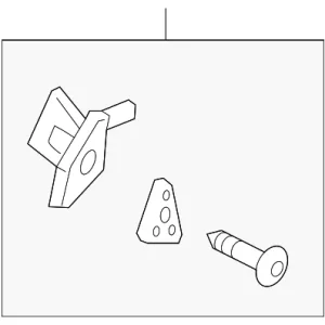 Mount Bracket - Mazda (BDTS-50-0T0A)