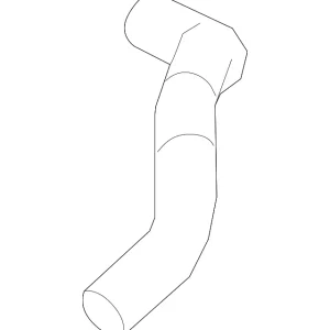 Vent Hose - Mazda (CW01-13-74X)