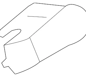 Wiper Arm Cover - Mazda (GM9E-67-395)