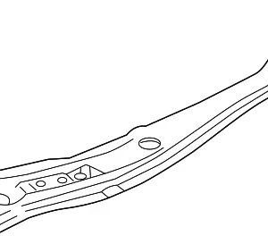 Engine Cross-Member - Mazda (B28V-39-800B)