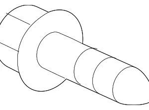 Knock Sensor Bolt - Mazda (9XF0-02-257L)
