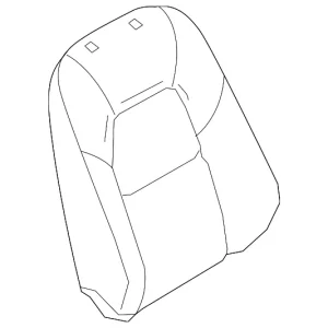 Seat Back Cover - Mazda (KB8D-88-131-02)