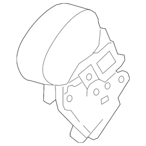 Lock Assembly - Mazda (BGV5-56-820)