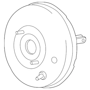 Brake Booster - Mazda (BDYS-43-80ZB)