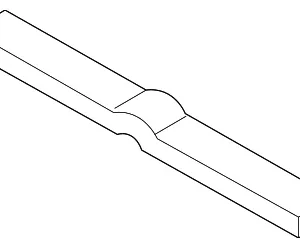 Cover Weatherstrip - Mazda (GHP9-61-P23)