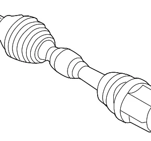 Axle Assembly - Mazda (FA81-25-500A)