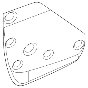 Mud Shield - Mazda (VC85-51-PV1)