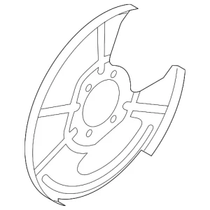 Splash Shield - Mazda (TK78-26-261)