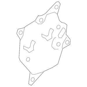Lower Cover - Mazda (BDTS-58-972E)