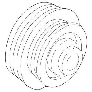 Crankshaft Pulley - Mazda (KL01-11-400B)