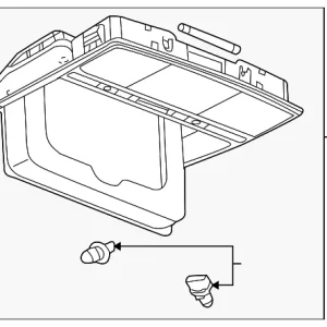 Overhead Console - Mazda (GS4A-69-970D-30)