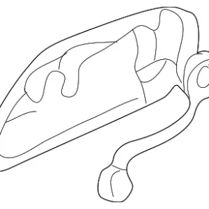 Handle, Outside Plug - Mazda (HG30-58-4A9)