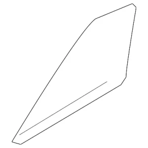 Vent Glass - Mazda (GS3L-72-661)