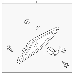 Door Glass - Mazda (FE01-72-5G0D)