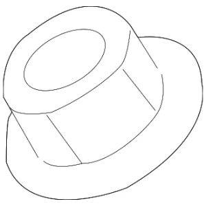 Wiper Arm Nut - Mazda (9XG1-08-27A1)