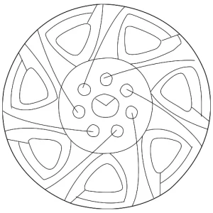 Wheel Cover - Mazda (BL2E-37-170A)