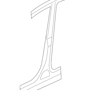 Center Pillar - Mazda (BNYA-70-351A)