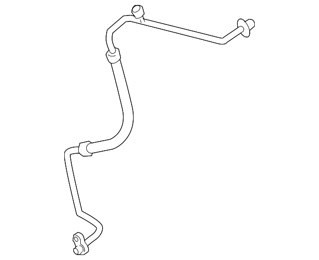 Return Line Assembly - Mazda (BBM4-61-462E)