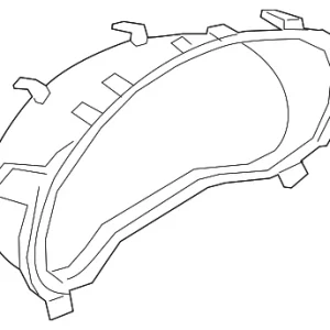 Cluster Bezel - Mazda (DGH9-55-214)