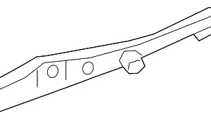 Edge Molding - Mazda (TK48-51-PB1B)