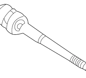 Outer Tie Rod - Mazda (EC01-32-280A)