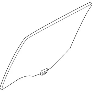 Movable Glass - Mazda (KA0G-72-510A)