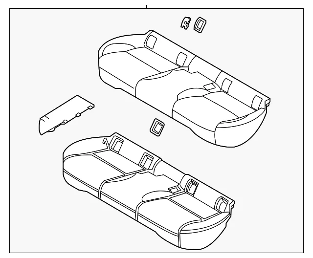 Cushion Assembly - Mazda (DGH9-57-200B-45)