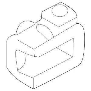 Headlamp Assembly Bracket - Mazda (LD47-51-0A7A)