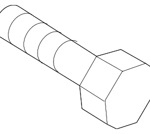 Window Motor Bolt - Mazda (9YA7-70-603)