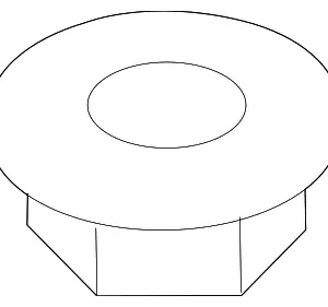 Hinge Nut - Mazda (C235-62-4A7)
