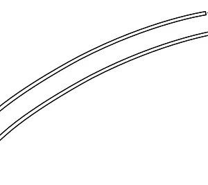 Cushion Strip - Mazda (TK52-55-161)