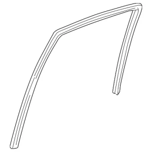 Run Channel - Mazda (B25D-72-605C)