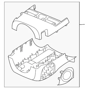 Column Cover - Mazda (EH45-60-21XC-02)