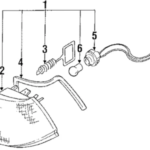 Park Lamp - Mazda (8BG2-51-090A)