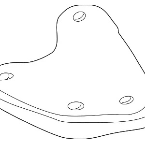 Rear Bracket - Mazda (EC02-39-080A)