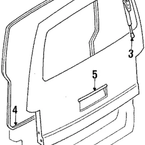 Lift Cylinder - Mazda (LA01-62-620C)