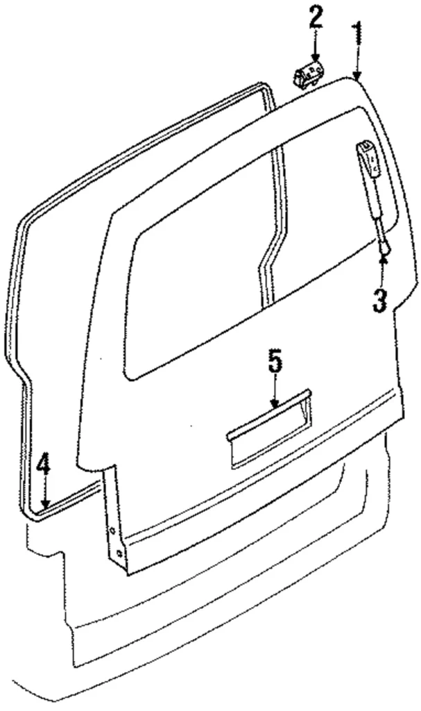 Lift Cylinder - Mazda (LA01-62-620C)