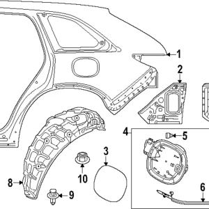 Pressure Vent - Mazda (KBB3-51-920)