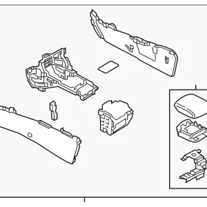 Console Base - Mazda (GBEF-64-420B-02)
